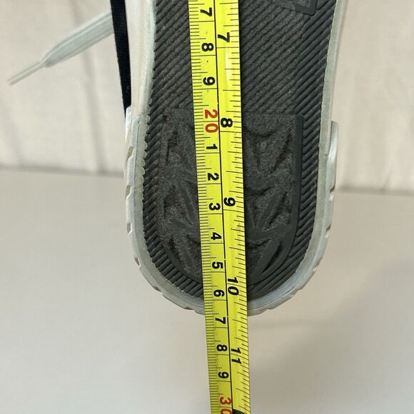 True Religion Women’s Jinny Canvas Lace Up Sneakers Black & White Sz 8 - Picture 9 of 10